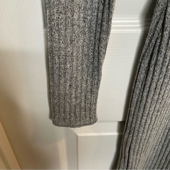 Wilfred Free Mariel Ribbed Sweater Mini Dress in Heather White S - Picture 6 of 15